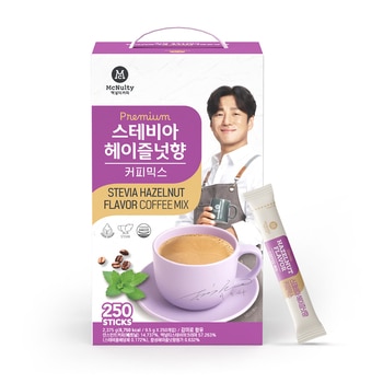 맥널티 헤이즐넛 스테비아 커피믹스 9.5g x 250입 맥널티 헤이즐넛 스테비아 커피믹스 9.5g x 250입