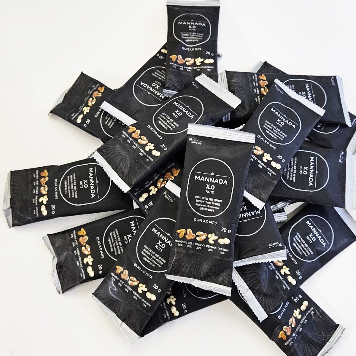 만나다 XO 데일리 너츠 100G X 50 PACK X 12