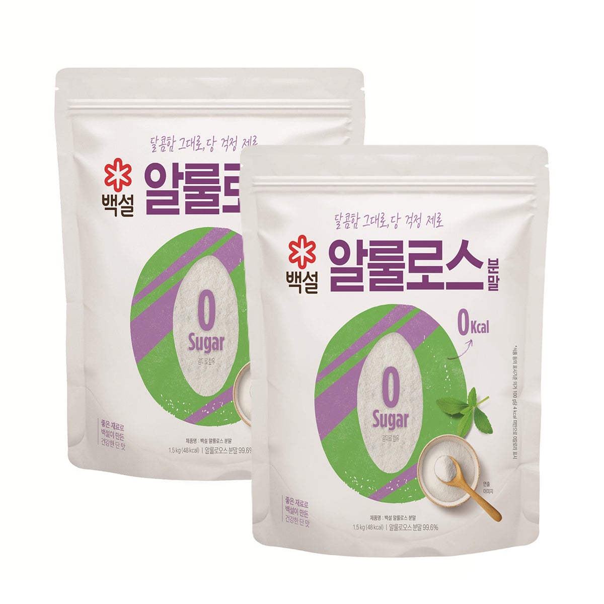 백설 알룰로스 분말 1.5kg x 2