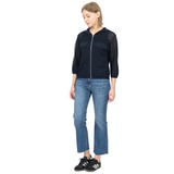 안지크 여성 니트 후드 재킷