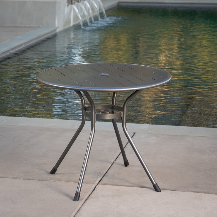 선빌라 철제 라운드 테이블