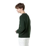 바인 남성 캐시미어 혼방 니트 - 올리브
