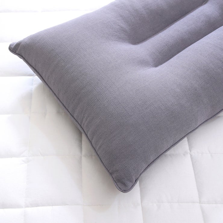 에이프릴앳홈 피그먼트 경추 베개 40 x 60cm - 그레이 에이프릴앳홈 피그먼트 경추 베개 40 x 60cm - 그레이