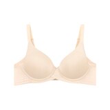 푸마 여성 로고 헴 브라 2매 - 라이트핑크/베이지, 75A