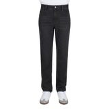 케네스콜 남성 플리스 테이퍼드 청바지 - 블랙, 34