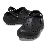 크록스 바야 플랫폼 라인드 클로그