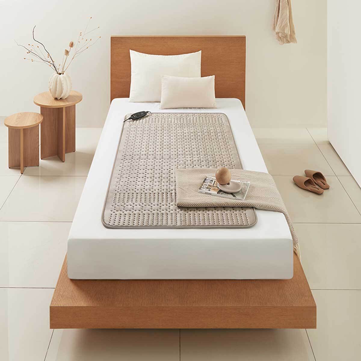 보이러 전기요 1인용 - 스티플그레이