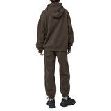 LAP 여성 기모 자수 후디 - 브라운 LAP 여성 기모 자수 후디 - 브라운