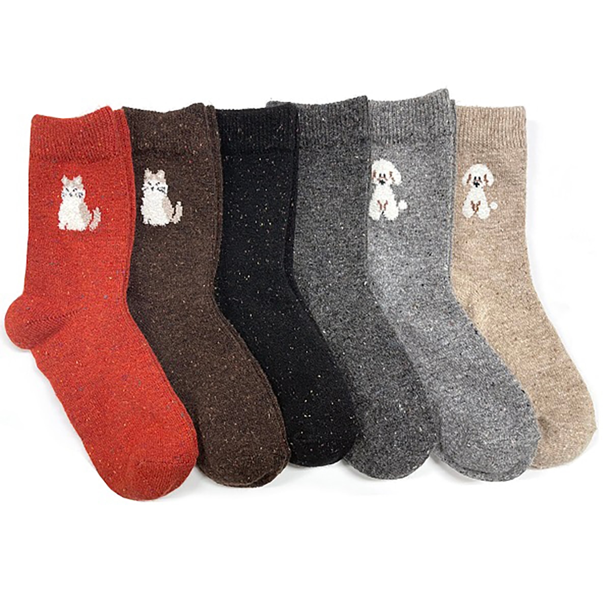 질바이질스튜어트 여성 울 양말 6족 - 패턴 C팩 질바이질스튜어트 여성 울 양말 6족 - 패턴 C팩