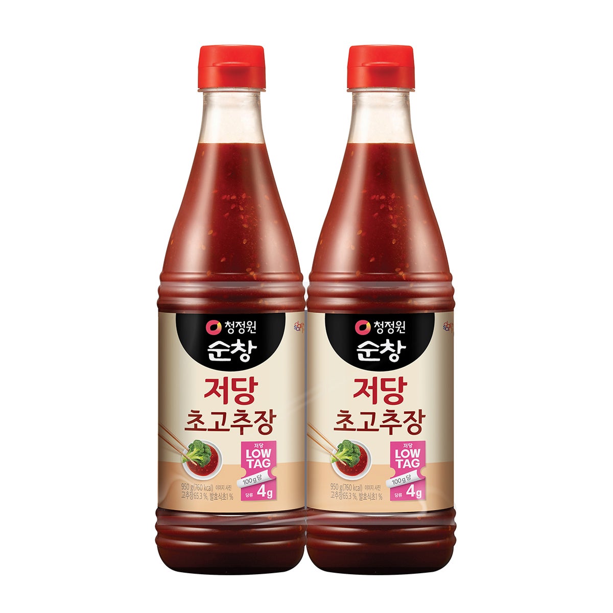 청정원 순창 저당 초고추장 950g x 2 청정원 순창 저당 초고추장 950g x 2