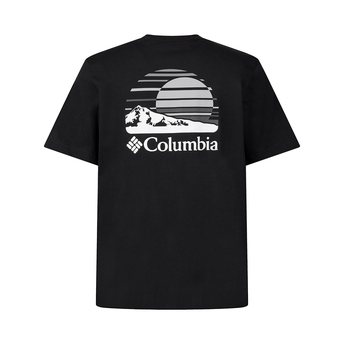 컬럼비아 남성 반소매 티셔츠 - 블랙, L(100)