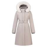 네파 여성 구스다운 롱재킷 - 미스트