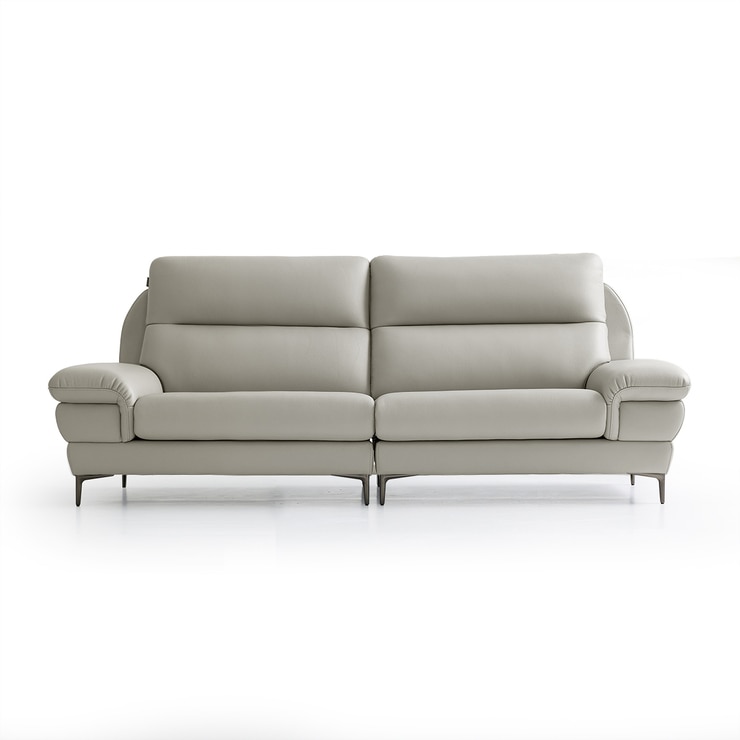 UND 에디션 NA4 천연 통가죽 소파 3.5인