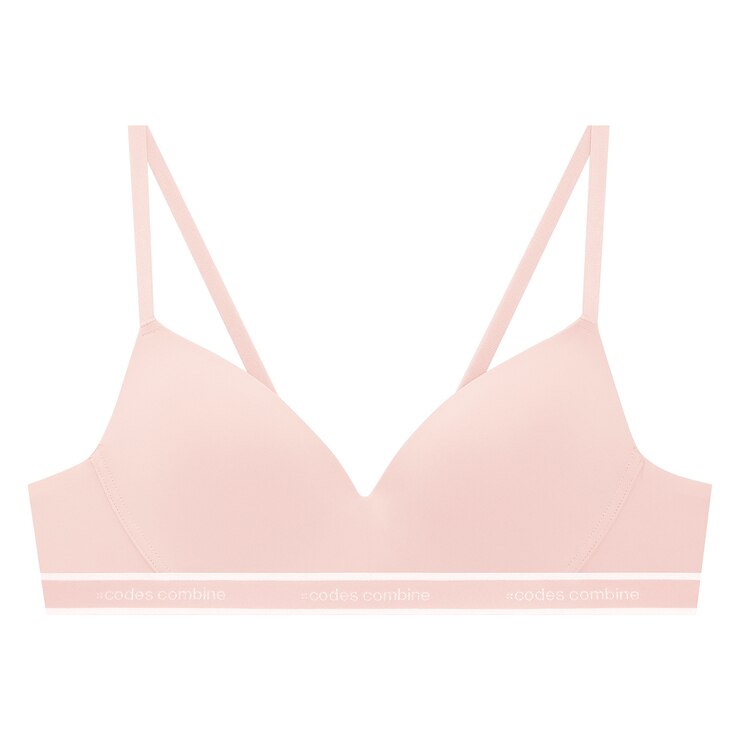 코데즈 컴바인 노와이어 브라 2매 - 핑크베이지/베이지, M(95)