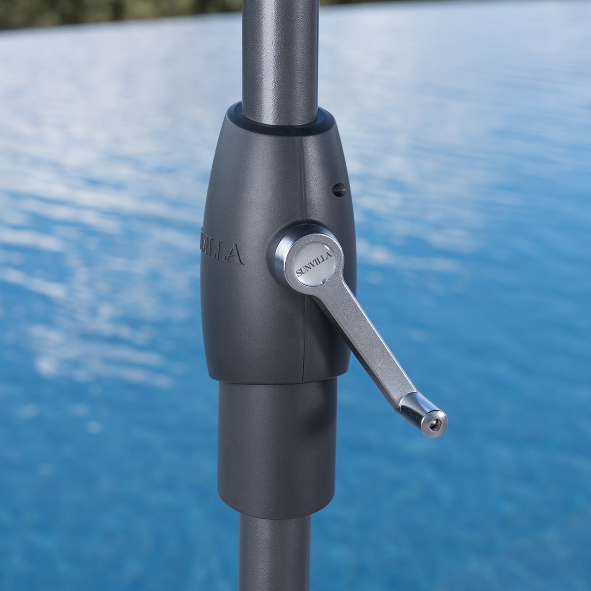 선빌라 정원용 우산, 지름 2.9m, 블루