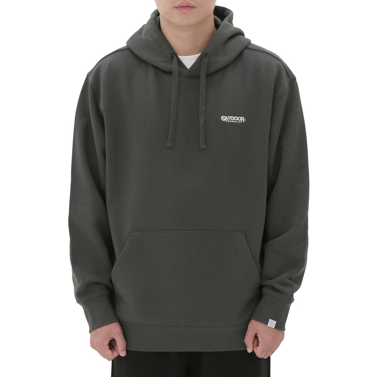 아웃도어 프로덕츠 성인 긴소매 후디 - 차콜