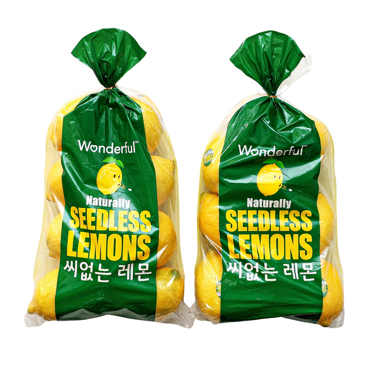 씨없는 레몬 2봉 (2.72kg)