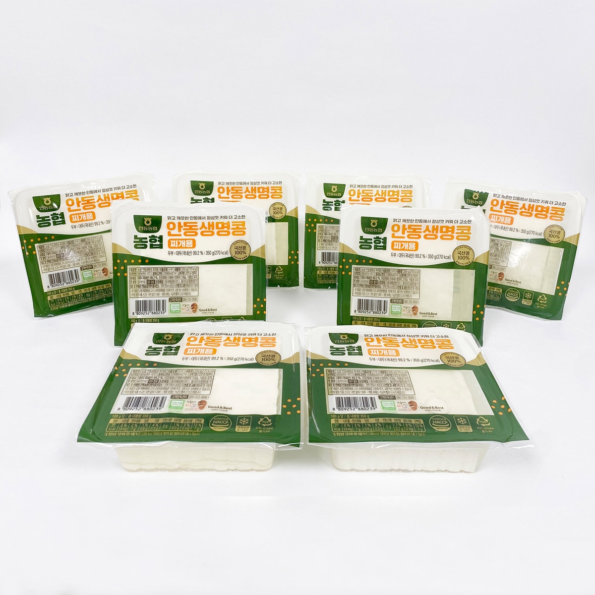 안동 찌개용 두부 350g x 8