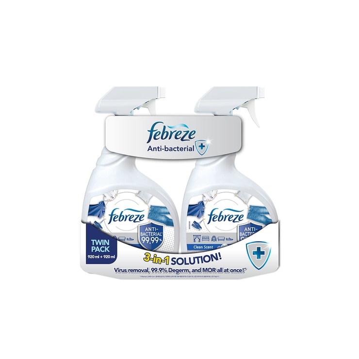Febreze Antibacterial 920ml x 2 / Min Order Qty 2 646612