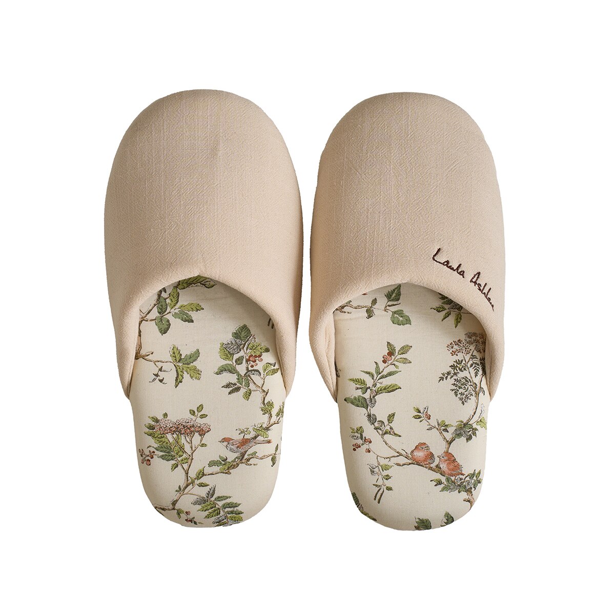 로라애슐리 실내화 2P - 옵션1, 핑크M+베이지L