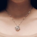 미꼬 0.75ctw 다이아몬드 목걸이 만델리나