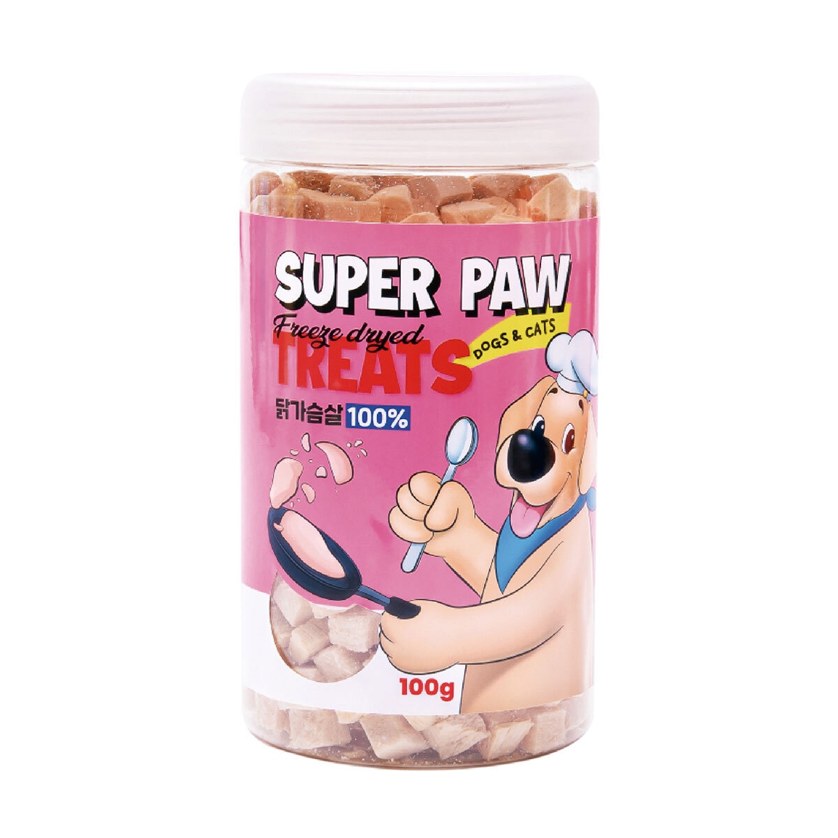 슈퍼포우 동결건조 트릿 닭가슴살 100g x 3