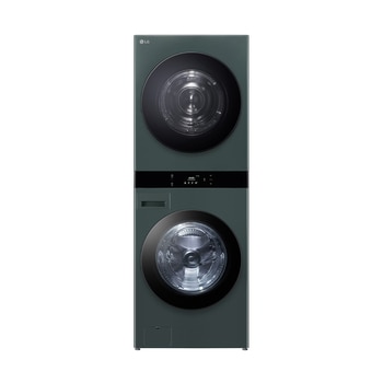 LG 오브제 워시타워 세탁25kg &건조22kg, 네이처그린
