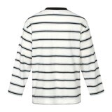 휠라 키즈 스트라이프 티셔츠 - 블랙, 120