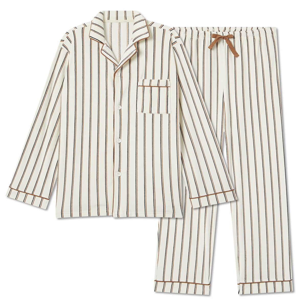 코데즈 컴바인 여성 파자마 세트 - 아이보리, S 코데즈 컴바인 여성 파자마 세트 - 아이보리, S