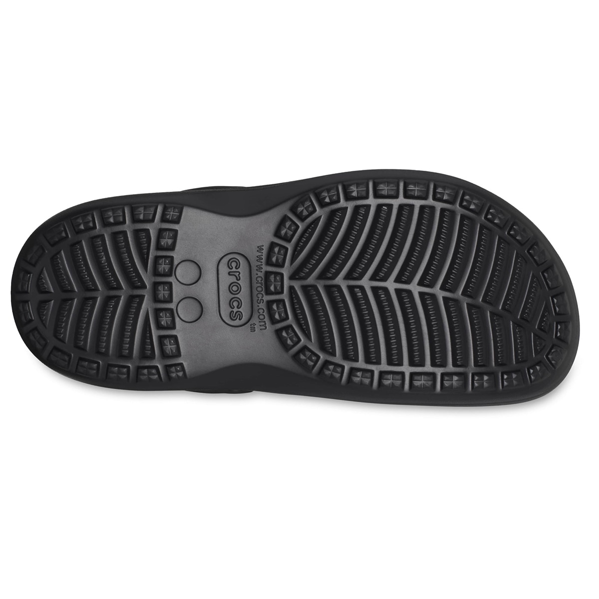 크록스 바야 플랫폼 라인드 클로그