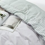 April At Home 모달 고밀도면 양면 차렵이불 - 싱글, 그리드(그레이) April At Home 모달 고밀도면 양면 차렵이불 - 싱글, 그리드(그레이)