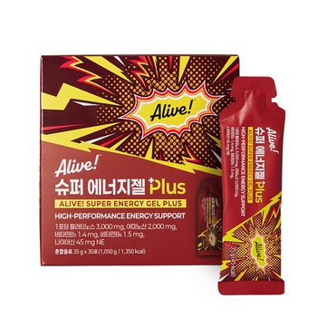 얼라이브 슈퍼에너지젤35g x 30포