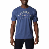 컬럼비아 남성 반소매 티셔츠 - 다크 마운틴