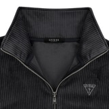 게스 여성 벨루어 코듀로이 집업 - 다크 그레이 게스 여성 벨루어 코듀로이 집업 - 다크 그레이