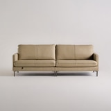 다우닝 코지 전체천연가죽 소파 3.5인