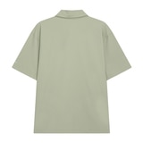 컬럼비아 남성 우븐 반소매 스트레치 폴로티 - 라이트카키, L