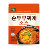 백제 순두부찌개 쫄면 410g x 4