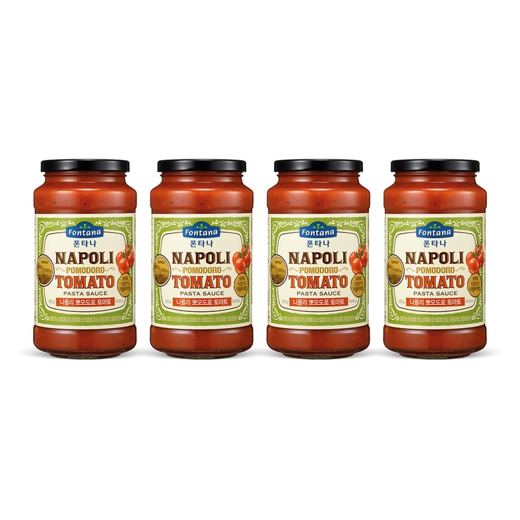 폰타나 토마토 & 로제 파스타 소스 600g x 4 - 토마토 x 4 폰타나 토마토 & 로제 파스타 소스 600g x 4 - 토마토 x 4