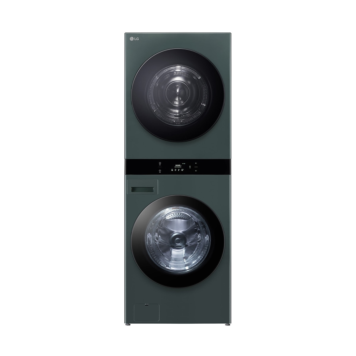 LG 오브제 워시타워 세탁25kg &건조22kg, 네이처그린