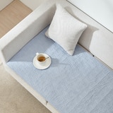 루마인 홈 양모 소파패드 60x180cm - 웨이브 라이트 블루 루마인 홈 양모 소파패드 60x180cm - 웨이브 라이트 블루
