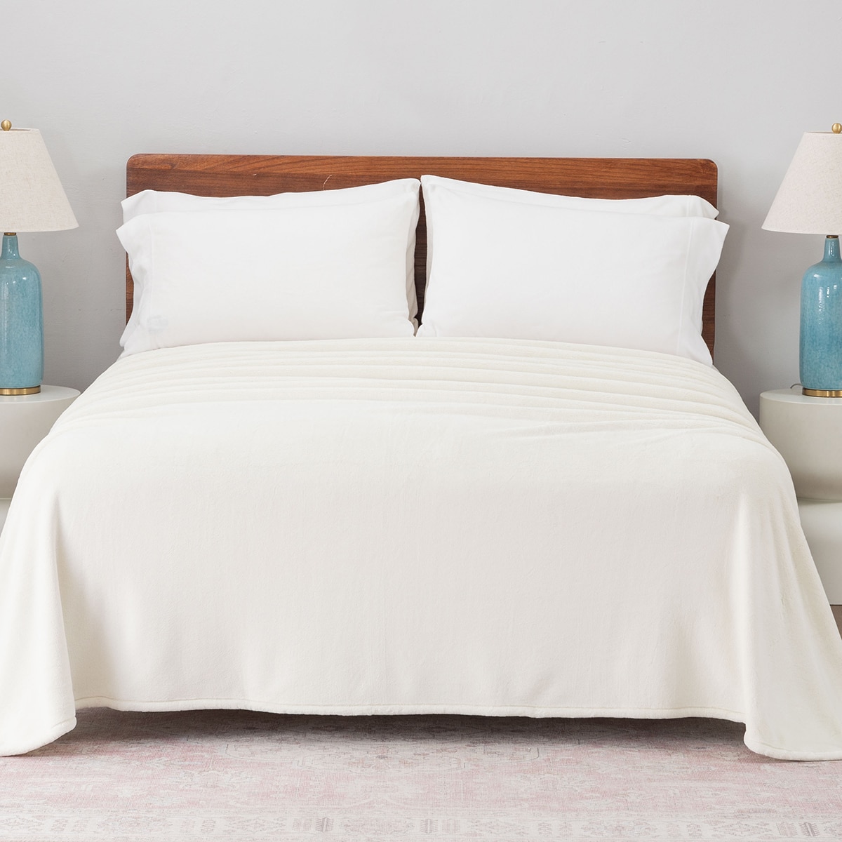 Berkshire 럭스 로프트 담요 249 x 234cm - 바닐라크림 Berkshire 럭스 로프트 담요 249 x 234cm - 바닐라크림