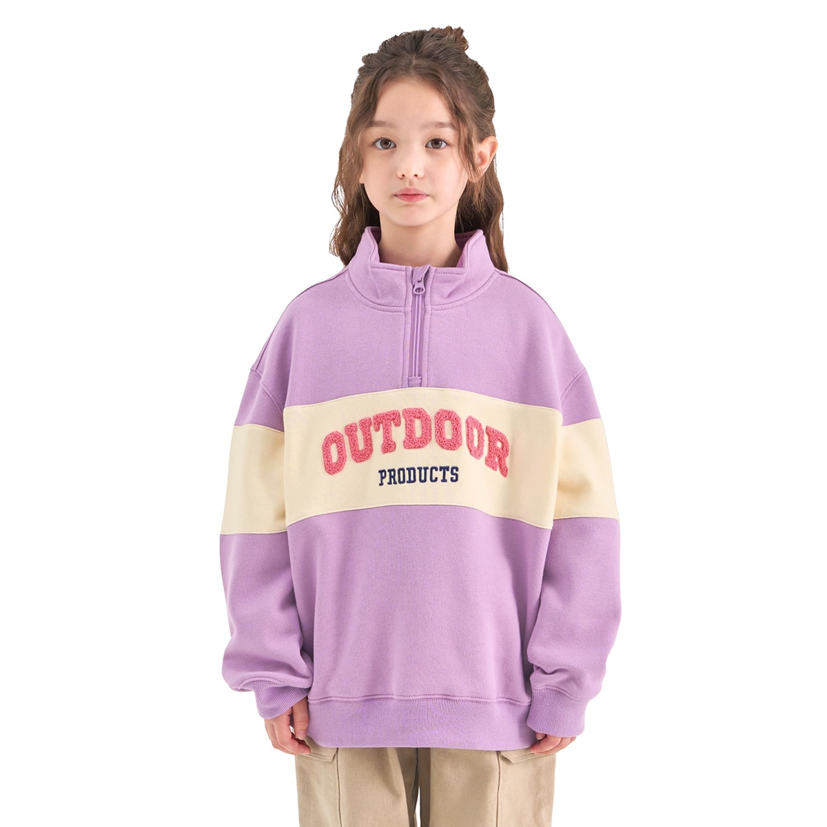 아웃도어 프로덕츠 키즈 하프 집업 아웃도어 프로덕츠 키즈 하프 집업