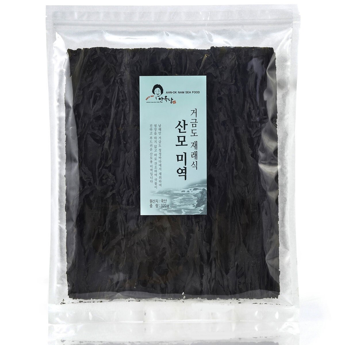 안옥남 거금도 재래식 산모미역 320g