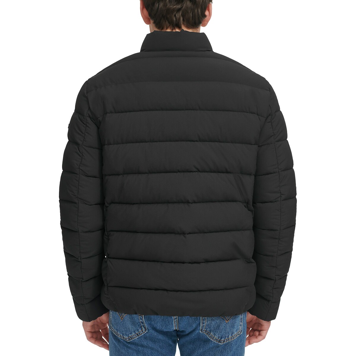 캘빈클라인 남성 스트레치 푸퍼 재킷 - 블랙, S