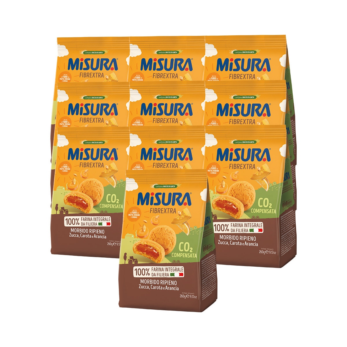미주라 비올라 & 아란차 쿠키 2,600g (260g x 10) - 아란차 펌프킨 쿠키 260g x 10