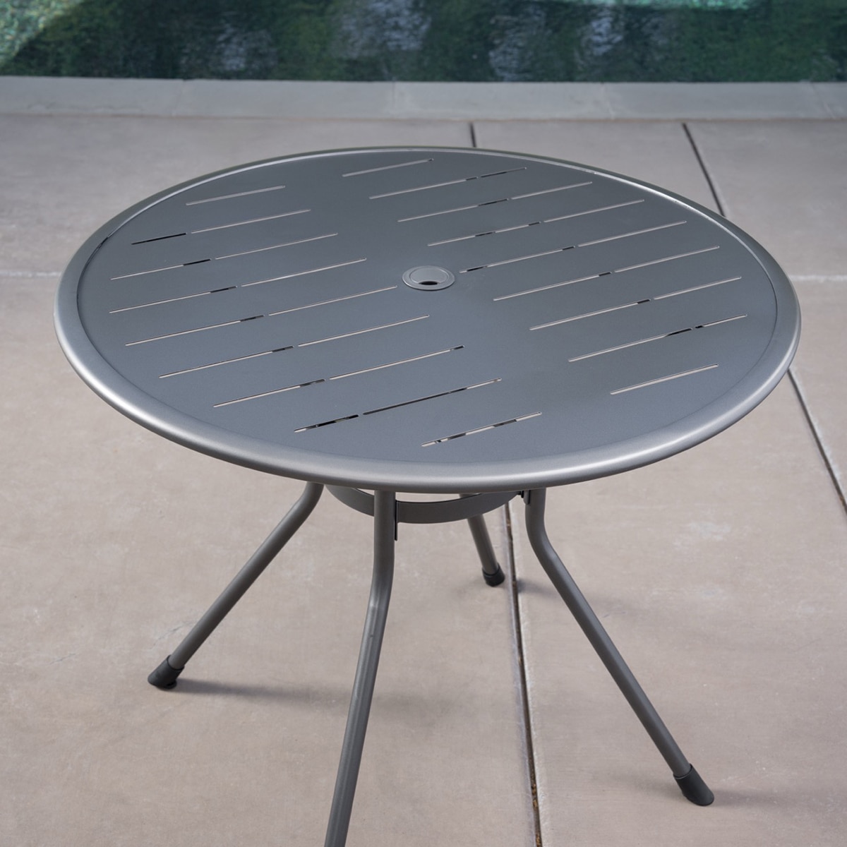 선빌라 철제 라운드 테이블