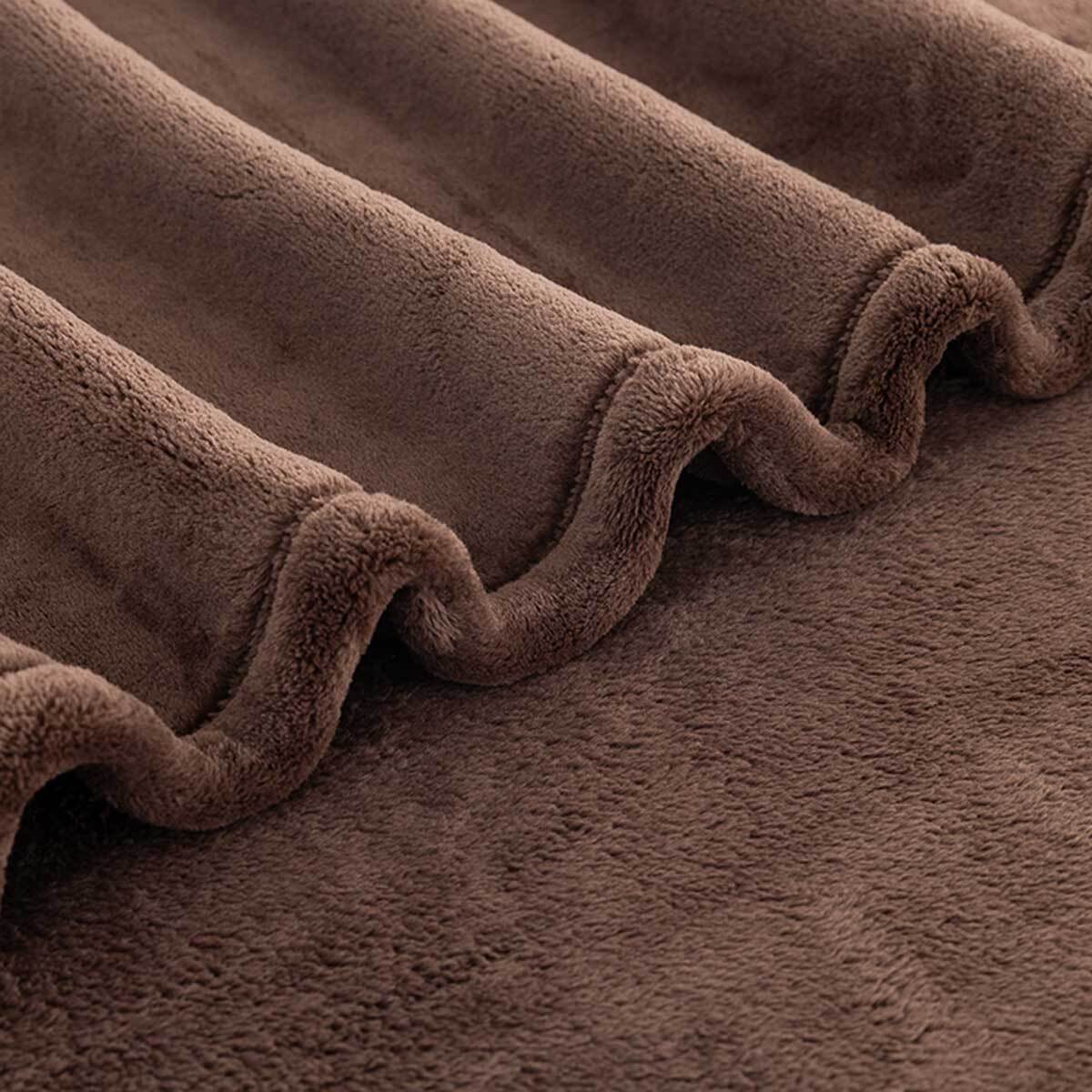 Berkshire 럭스 로프트 담요 249 x 234cm - 브라운 Berkshire 럭스 로프트 담요 249 x 234cm - 브라운