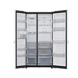 엘지 오브제 AI 매직스페이스 양문형 832L, 메탈 에센스 화이트