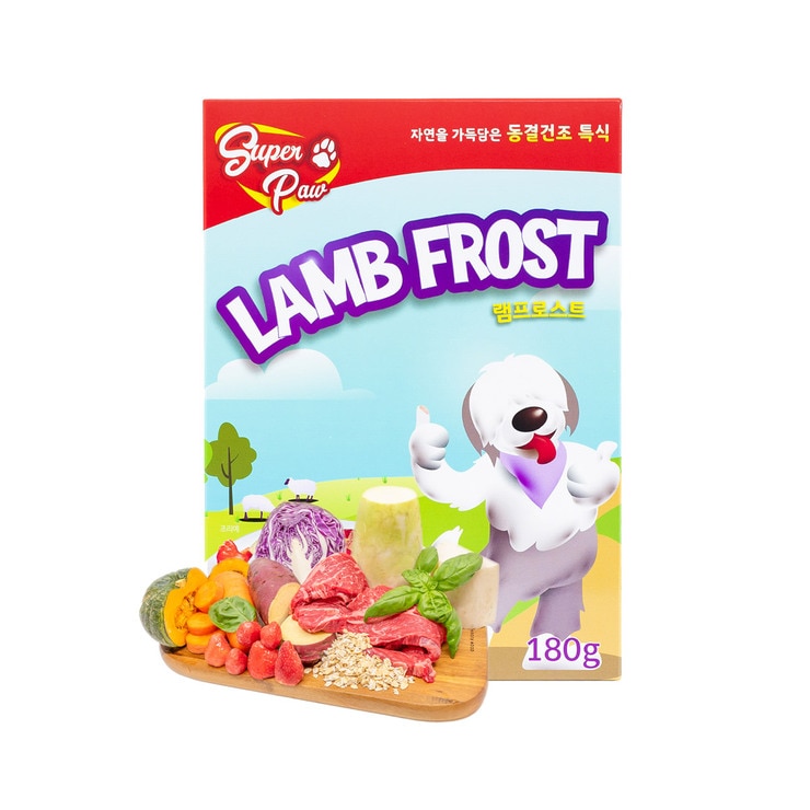 슈퍼포우 동결건조 자연식 사료 180g x 2 - 램프로스트 슈퍼포우 동결건조 자연식 사료 180g x 2 - 램프로스트