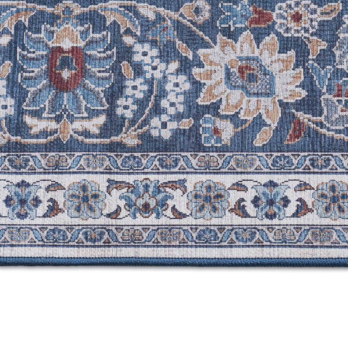 Wyatt&Ash 워셔블 러그 160x226cm - 블루